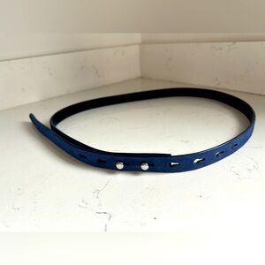 Banana Republic‎ blue suede belt sz 8